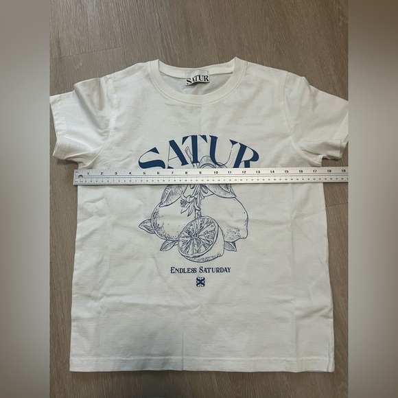 🇰🇷Satur t-shirt graphic tee - Picture 10 of 11
